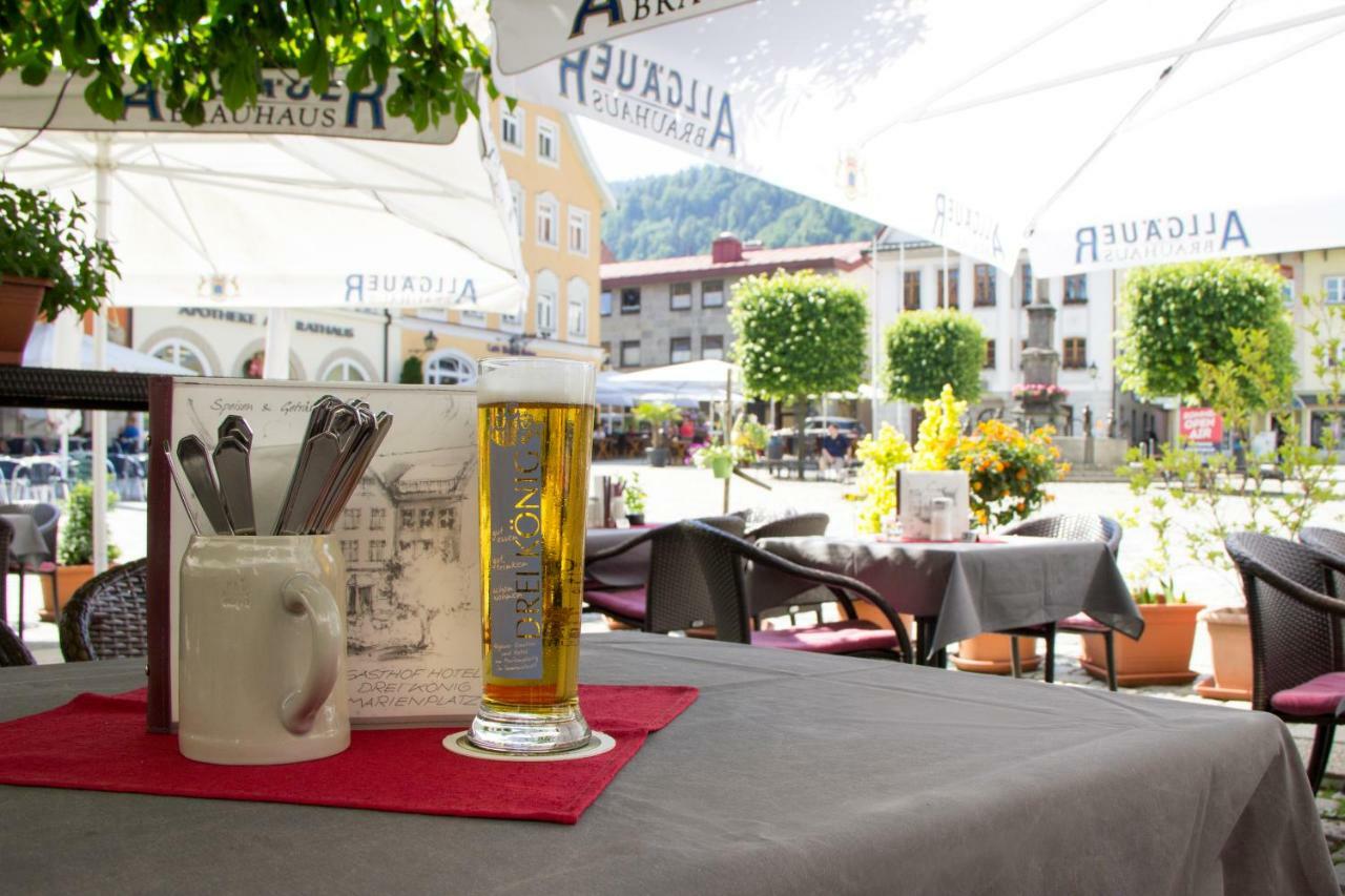 Hotel Drei Koenig Immenstadt im Allgau Bagian luar foto